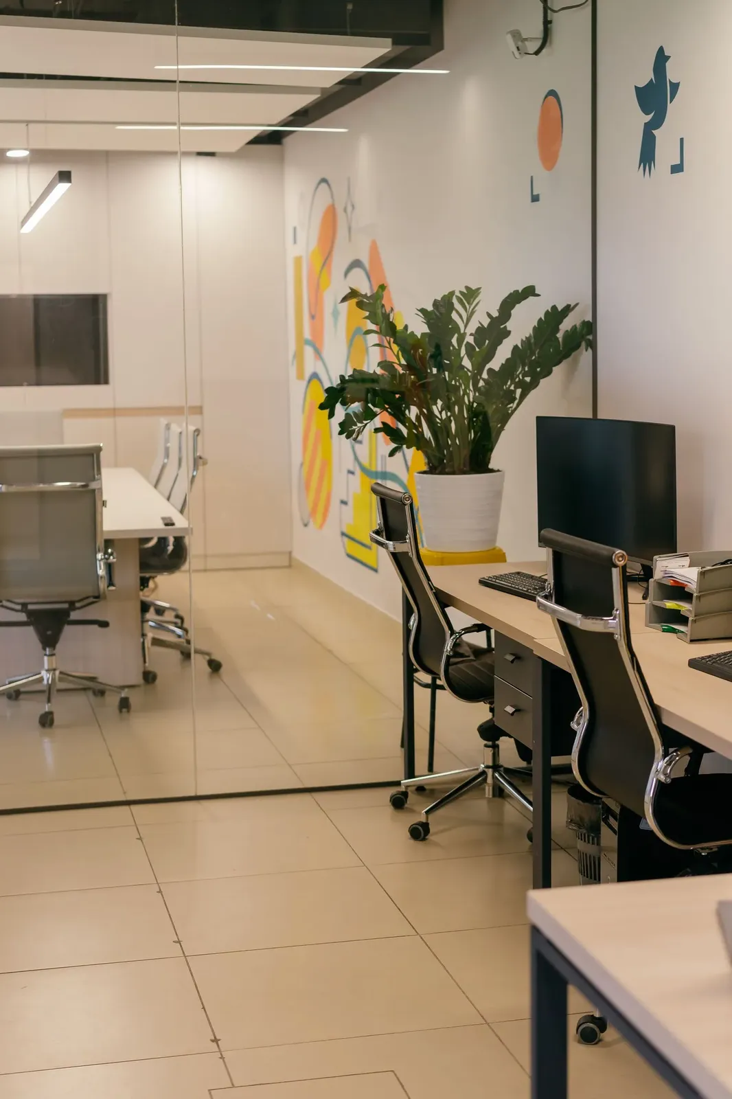 HVAC Office Interior